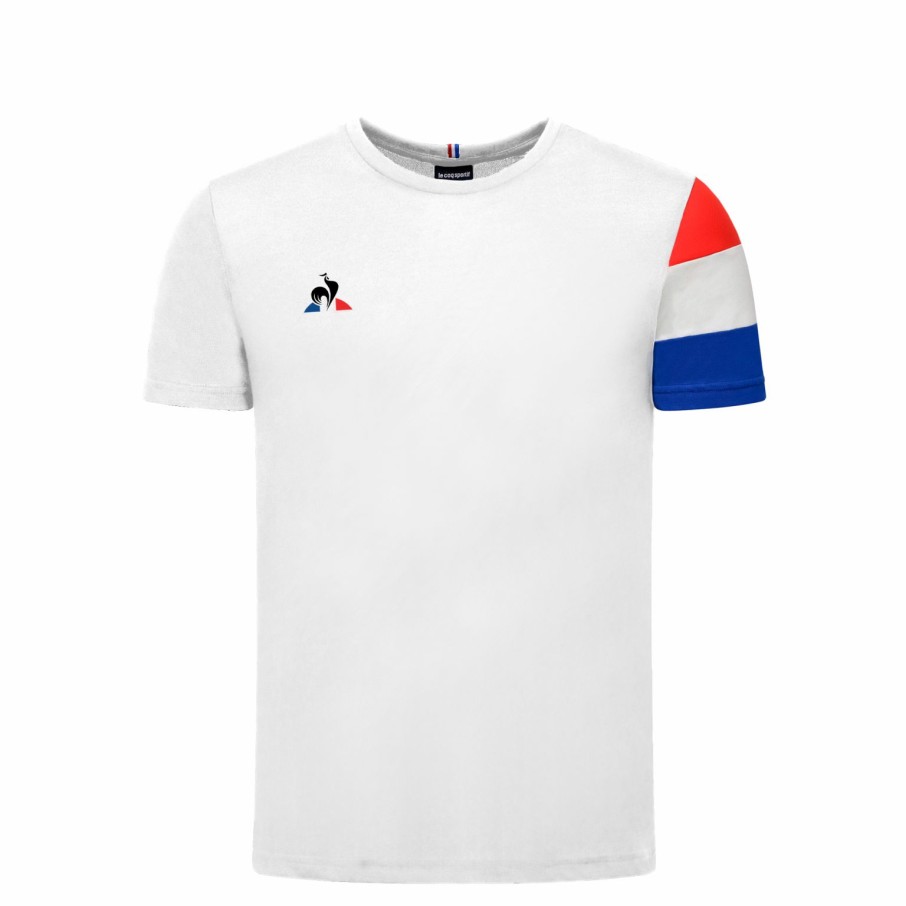 Men'S Apparel * | Le Coq Sportif Essentials Mens Court Tee We