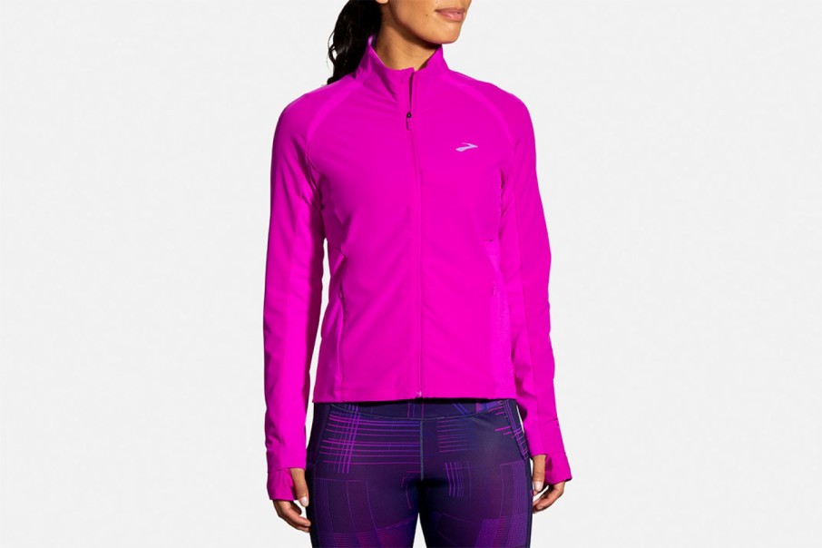 Men'S Apparel * | Brooks Womens Fusion Hybrid Jacket 633