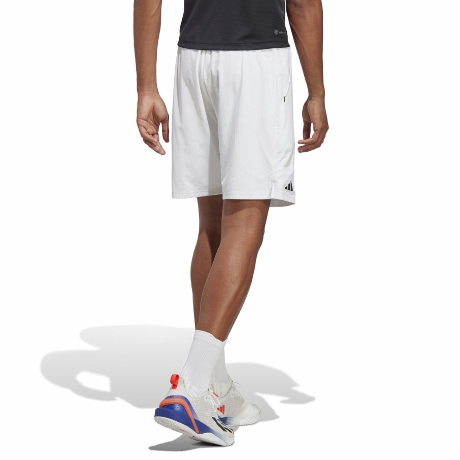 Men'S Apparel * | Adidas Mens Ergo Short 7 White