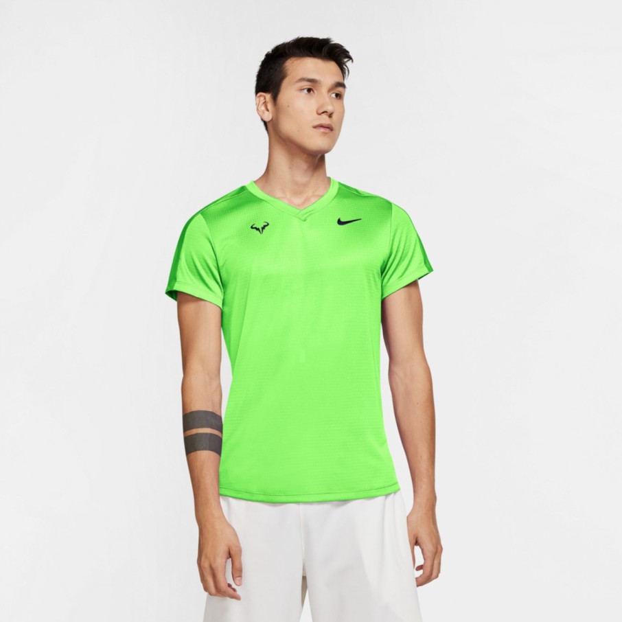 Men'S Apparel * | Nike Rafa Challenger Mens Short-Sleeve Top