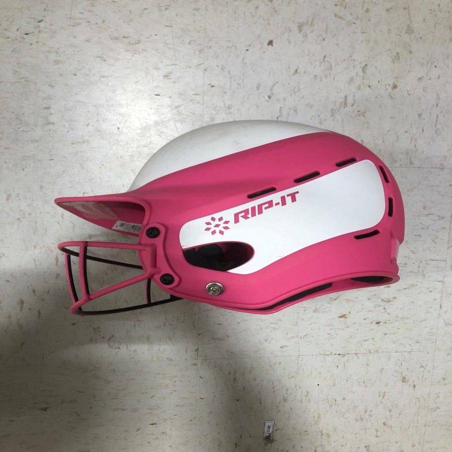 Helmets & Protective Gear * | Rip-It Used Rip It Softball Batting Helmet With Cage (6- 6 7/8)