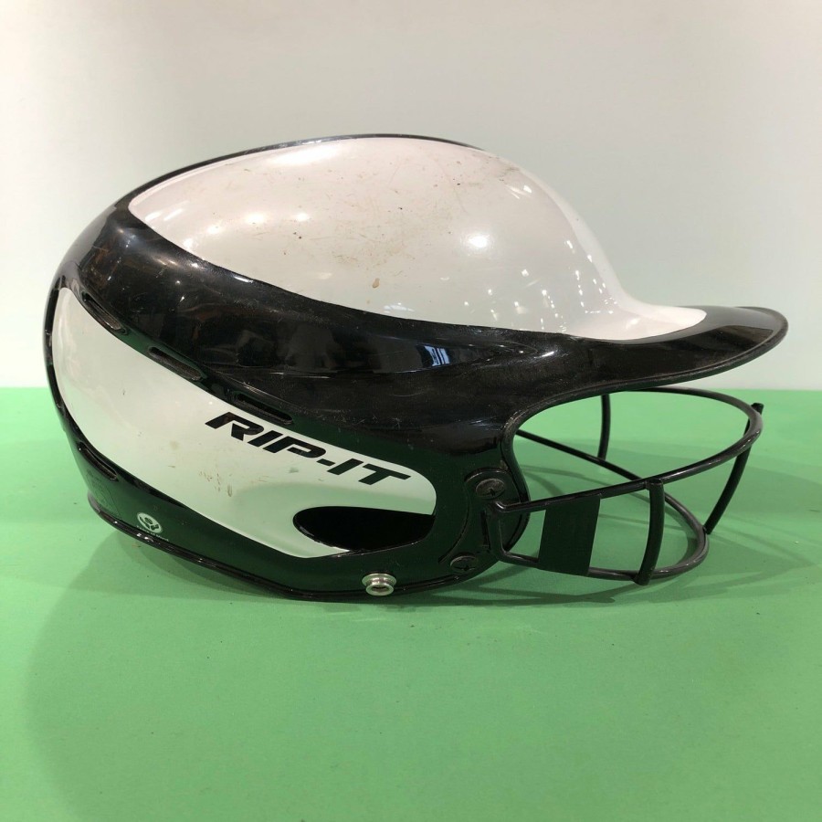 Helmets & Protective Gear * | Rip-It Used Rip It Softball Batting Helmet With Cage (6 6 7/8)