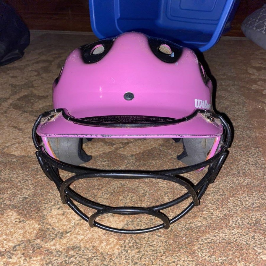 Helmets & Protective Gear * | Used 7 1/4 Wilson Batting Helmet