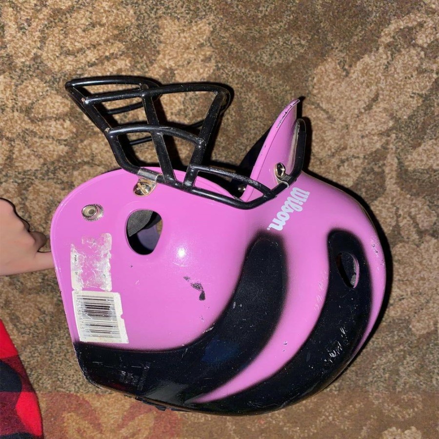 Helmets & Protective Gear * | Used 7 1/4 Wilson Batting Helmet