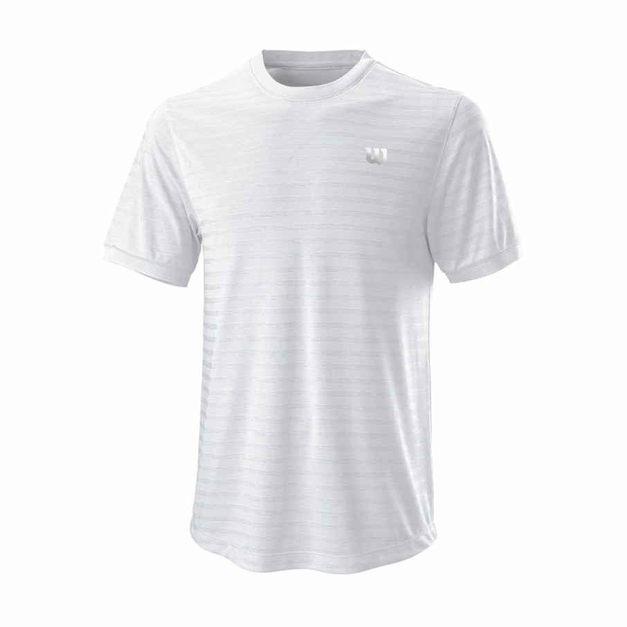 Men'S Apparel * | Wilson Stripped Mens Crew We