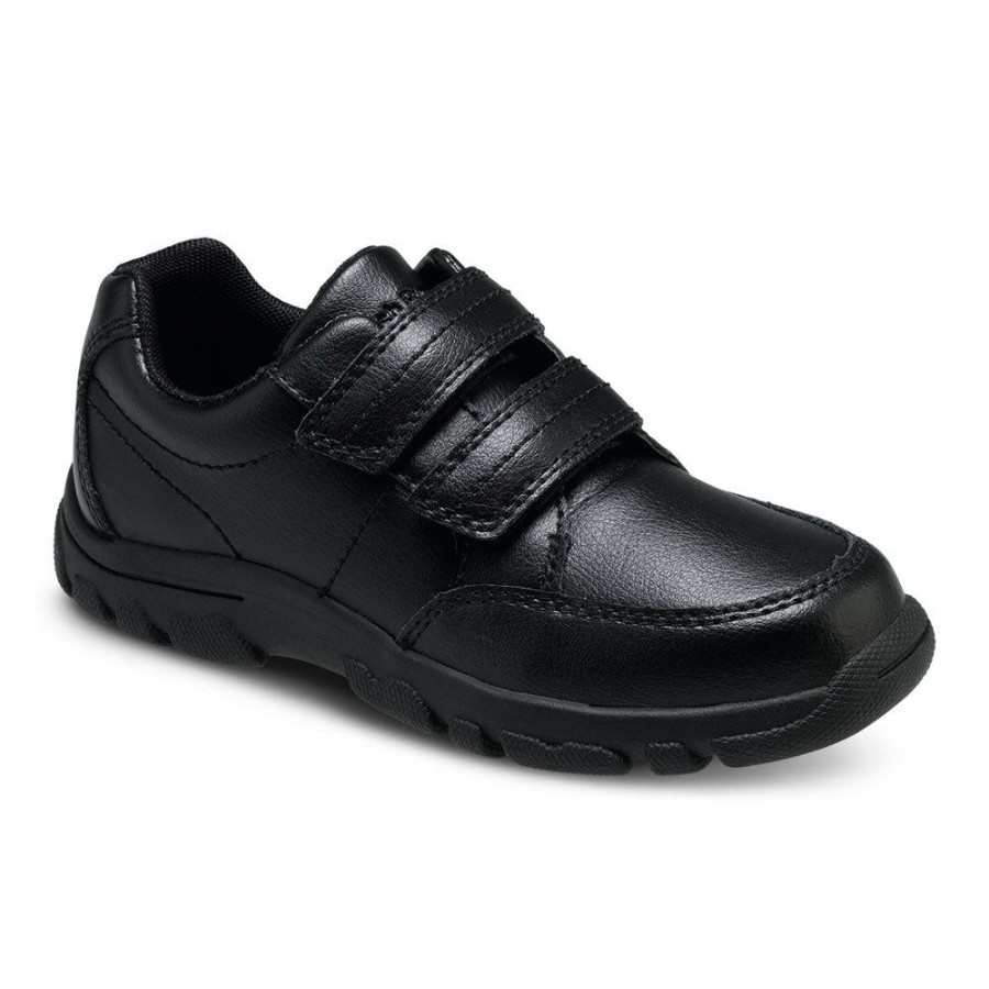 Kids * | Hush Puppies Jace Hook & Loop Dress Shoe Kids