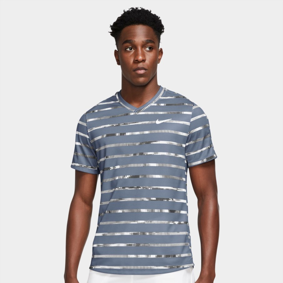 Men'S Apparel * | Nike Court Mens Dri-Fit Victory Top Pr