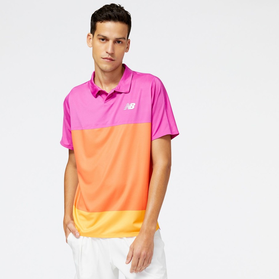 Men'S Apparel * | New Balance Mens Tournament Polo Mpo