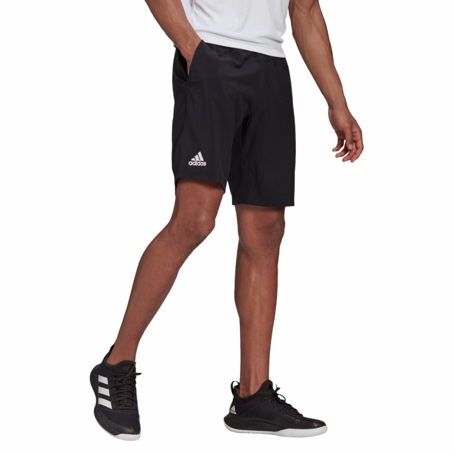 Men'S Apparel * | Adidas Club Woven-Stretch 9 Mens Court Shorts