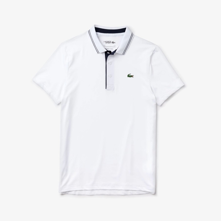 Men'S Apparel * | Lacoste Sport Signature Mens Polo Ajo