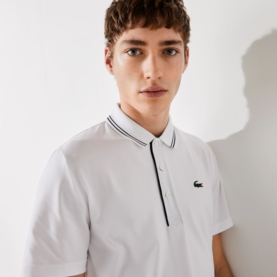 Men'S Apparel * | Lacoste Sport Signature Mens Polo Ajo