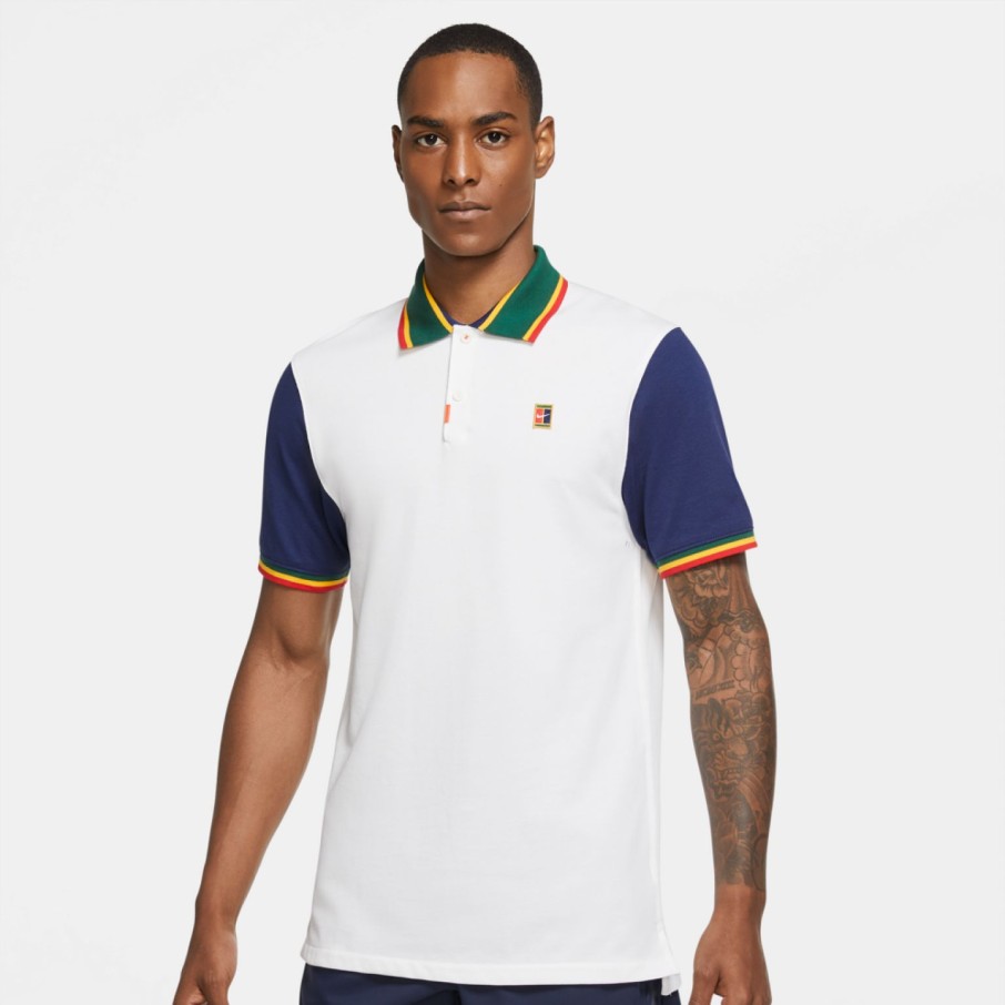 Men'S Apparel * | Nike Court Mens Heritage Polo