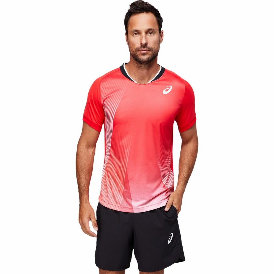 Men'S Apparel * | Asics Match Gpx Mens Short-Sleeve Top