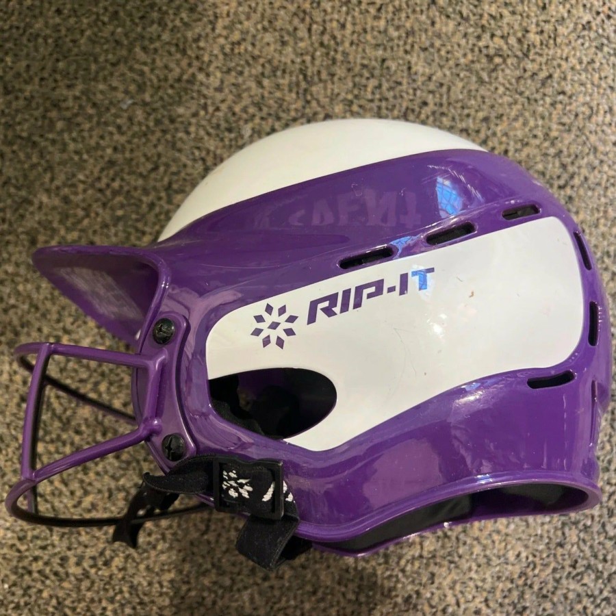 Helmets & Protective Gear * | Rip-It Used Small / Medium Rip It Vision Pro Batting Helmet