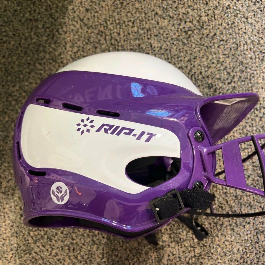 Helmets & Protective Gear * | Rip-It Used Small / Medium Rip It Vision Pro Batting Helmet