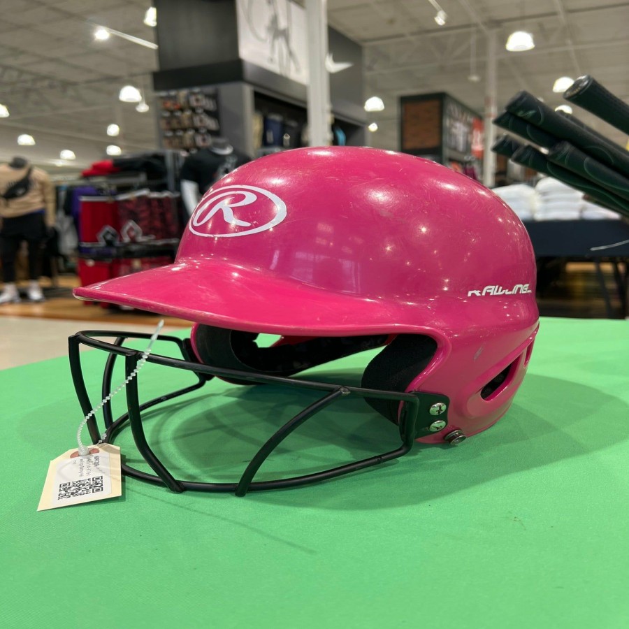 Helmets & Protective Gear * | Used 6 1/4 6 7/8 Rawlings Batting Helmet