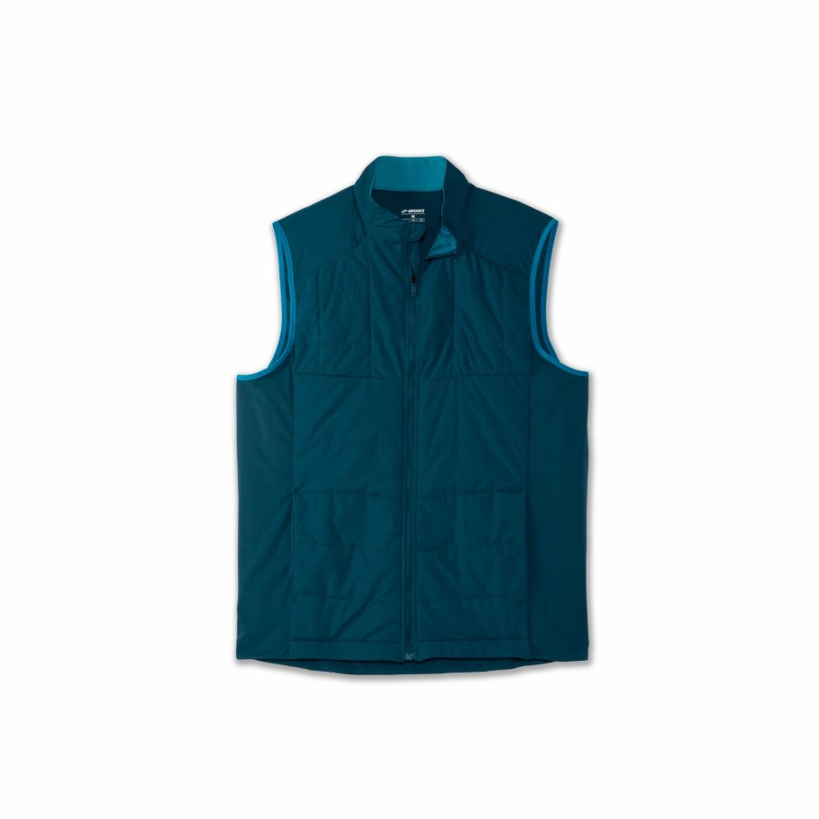 Men'S Apparel * | Rackets & Runners Brooks Shield Hybrid Mens Vest 458