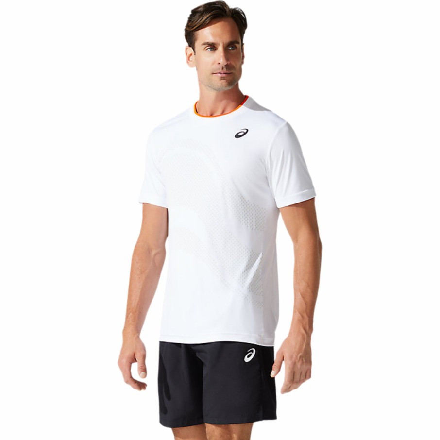 Men'S Apparel * | Asics Graphic Mens Top 100