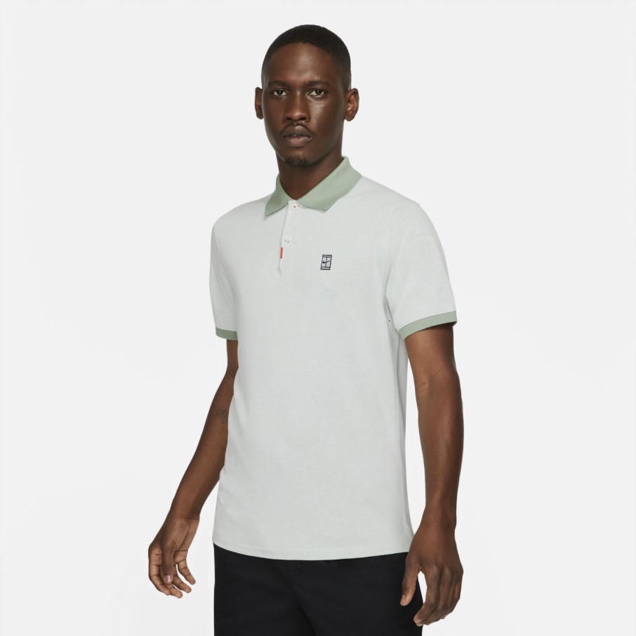 Men'S Apparel * | Nike Court Polo Slam Mens Slim Fit Polo