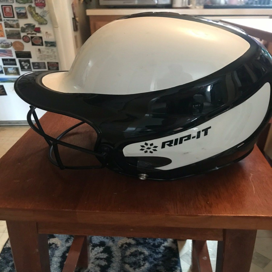 Helmets & Protective Gear * | Rip-It Used Small / Medium Rip It Vision Pro Batting Helmet