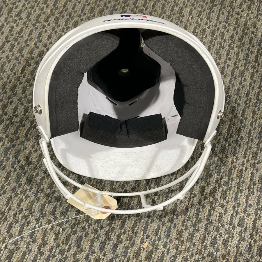 Helmets & Protective Gear * | Used 6 1/2-7 1/2 Rawlings Batting Helmet