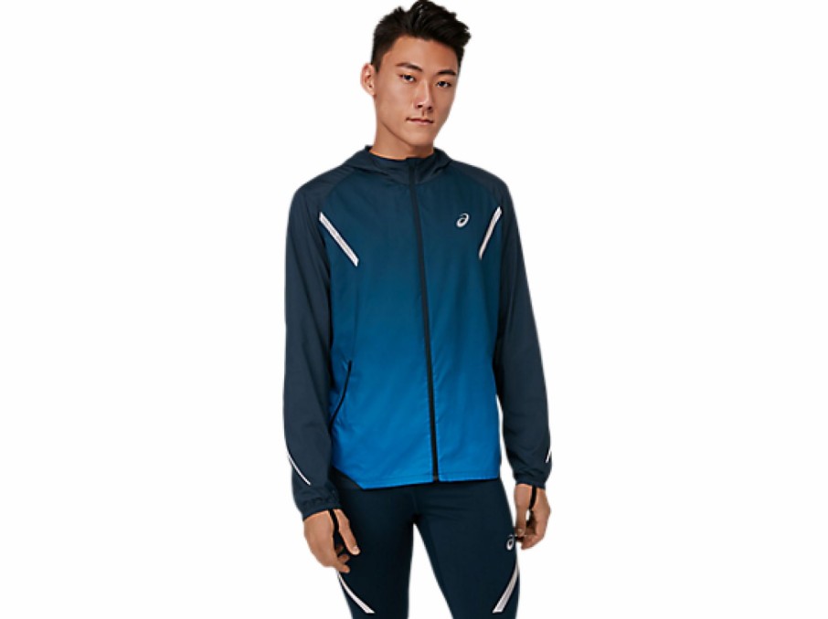 Men'S Apparel * | Asics Mens Lite-Show Jacket 400