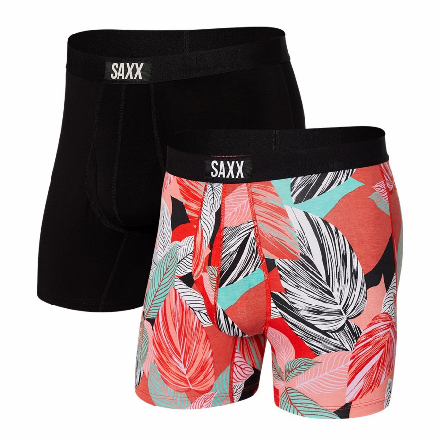 Men'S Apparel * | Saxx Ultra Super Soft Fly 2 Pack Ppb