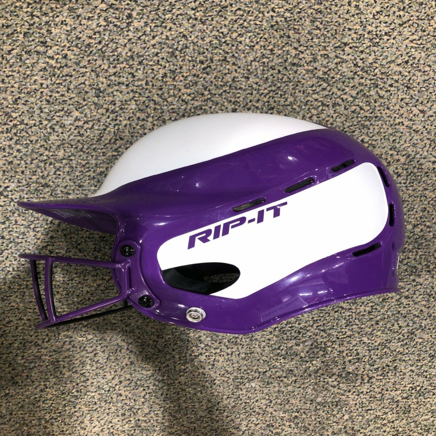 Helmets & Protective Gear * | Rip-It Used Rip It Softball Batting Helmet With Cage (6 6 7/8)