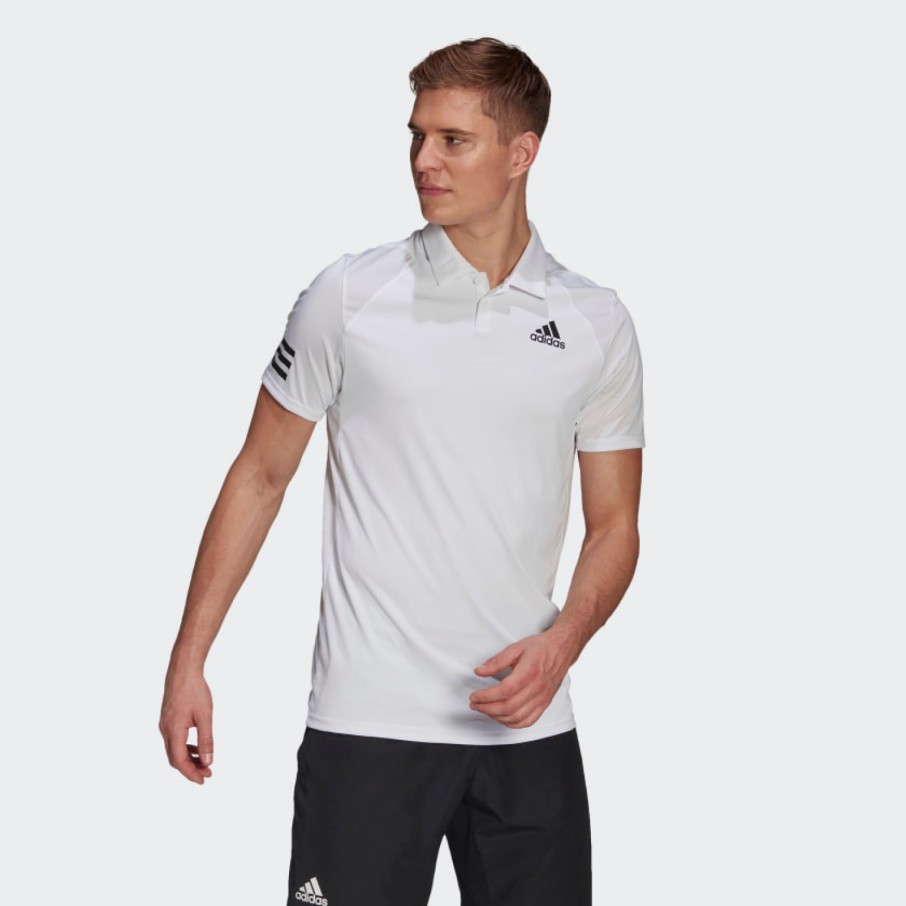 Men'S Apparel * | Adidas Club 3-Stripes Mens Polo Shirt We