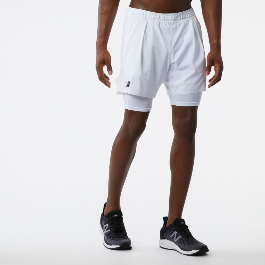 Men'S Apparel * | New Balance Mens Tournament 7 Short Wt