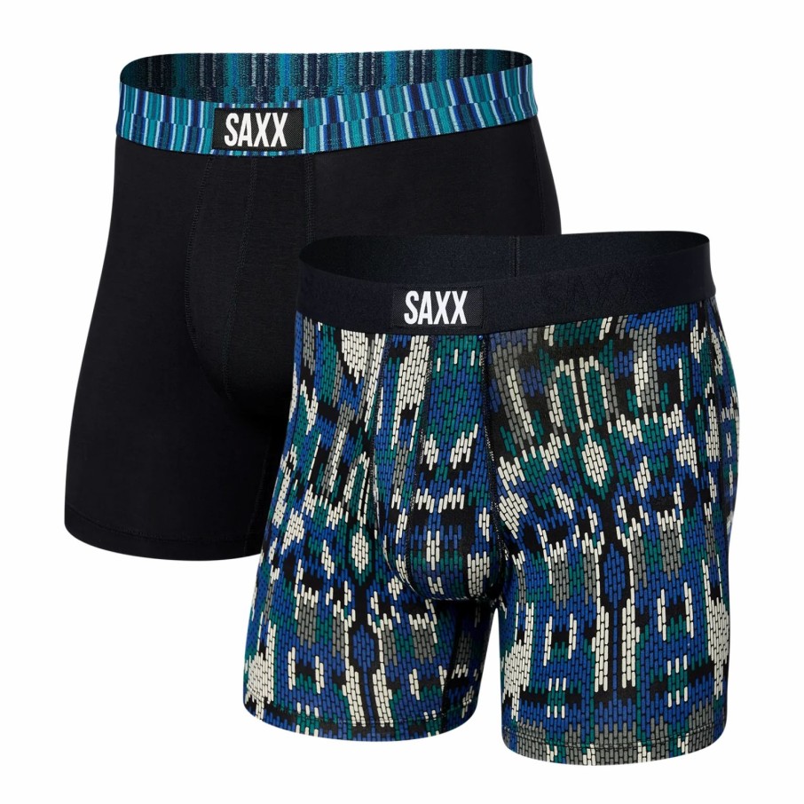 Men'S Apparel * | Saxx Vibe Super Soft 2 Pack Fmb