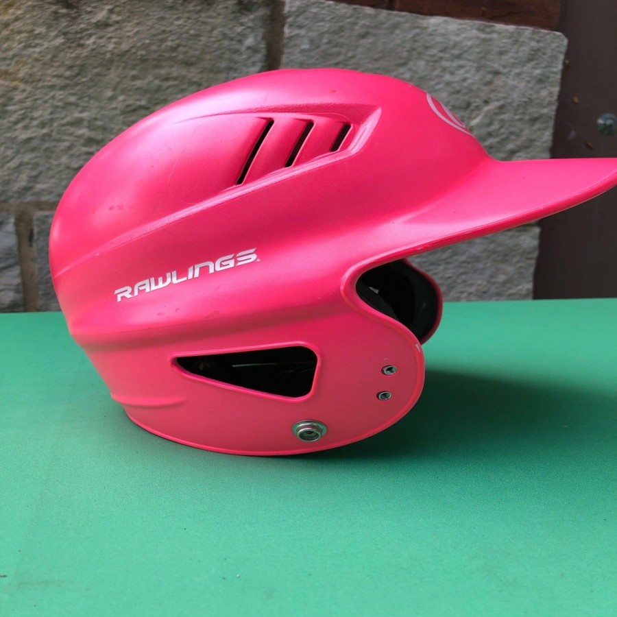 Helmets & Protective Gear * | Used Rawlings Softball Batting Helmet (6 1/2 7 1/2)