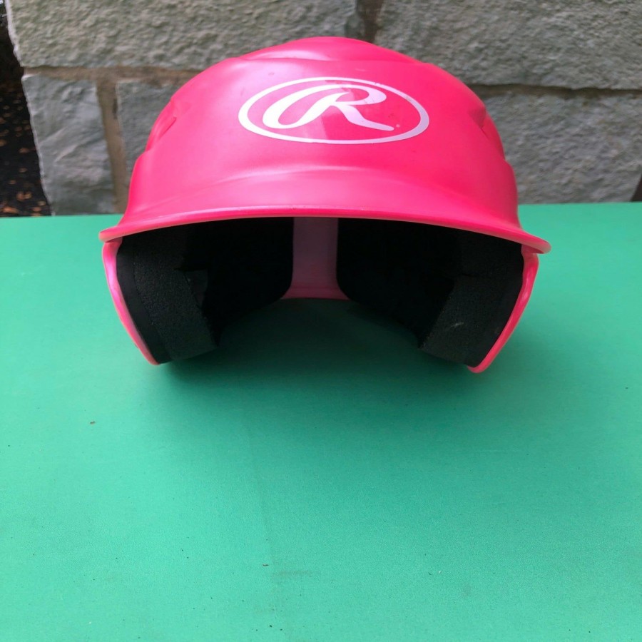 Helmets & Protective Gear * | Used Rawlings Softball Batting Helmet (6 1/2 7 1/2)